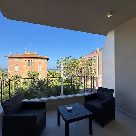 Modern Design Garage And Terrace With Sea View * Porto San Giorgio