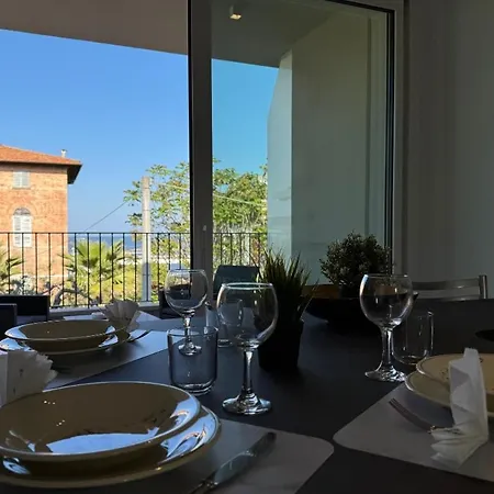 Modern Design Garage And Terrace With Sea View Porto San Giorgio