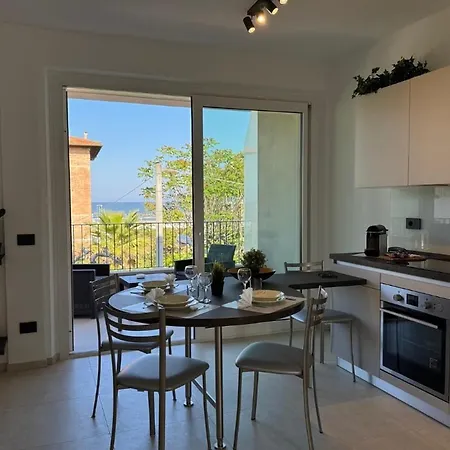 Modern Design Garage And Terrace With Sea View